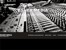Tablet Screenshot of eshermedia.com